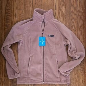 Columbia Women's Light Pink Fleece Jacket